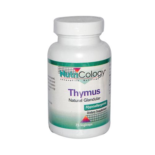 Hg0524835 Thymus Natural Glandular - 75 Vegetarian Capsules