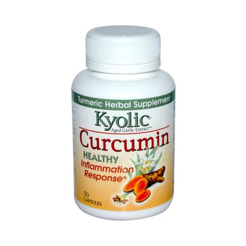Hg0523563 Aged Garlic Extract Curcumin Healthy Inflammation Response - 50 Capsules