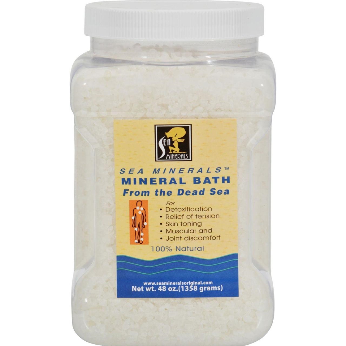 Hg0523894 48 Oz Mineral Bath From The Dead Sea