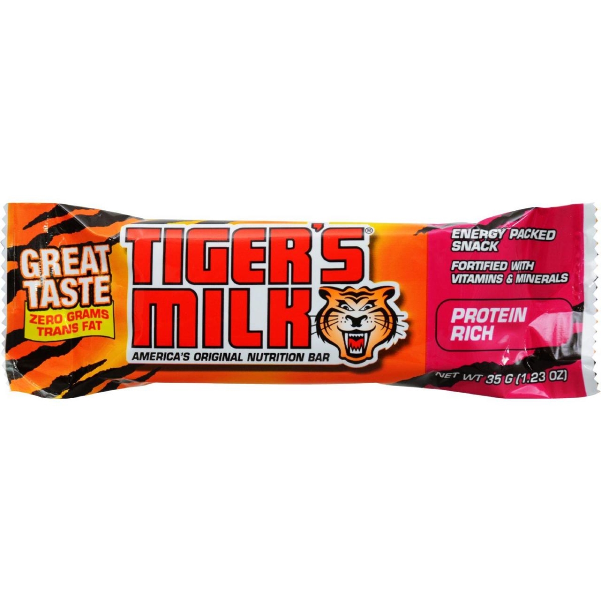 Tigers Milk Hg0510107 1.23 Oz Bar Protein Rich - Case Of 24