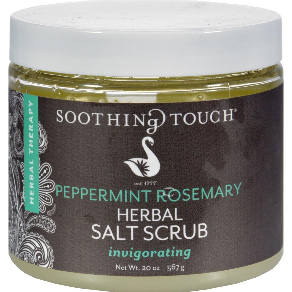 Hg0516328 20 Oz Salt Scrub - Peppermint & Rosemary