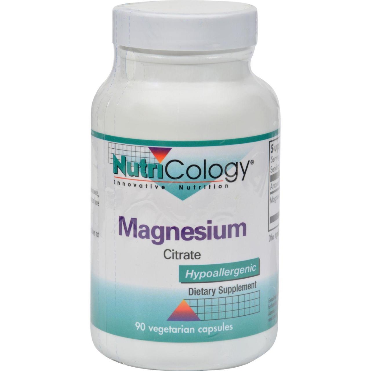 Hg0524751 170 Mg Magnesium Citrate - 90 Capsules