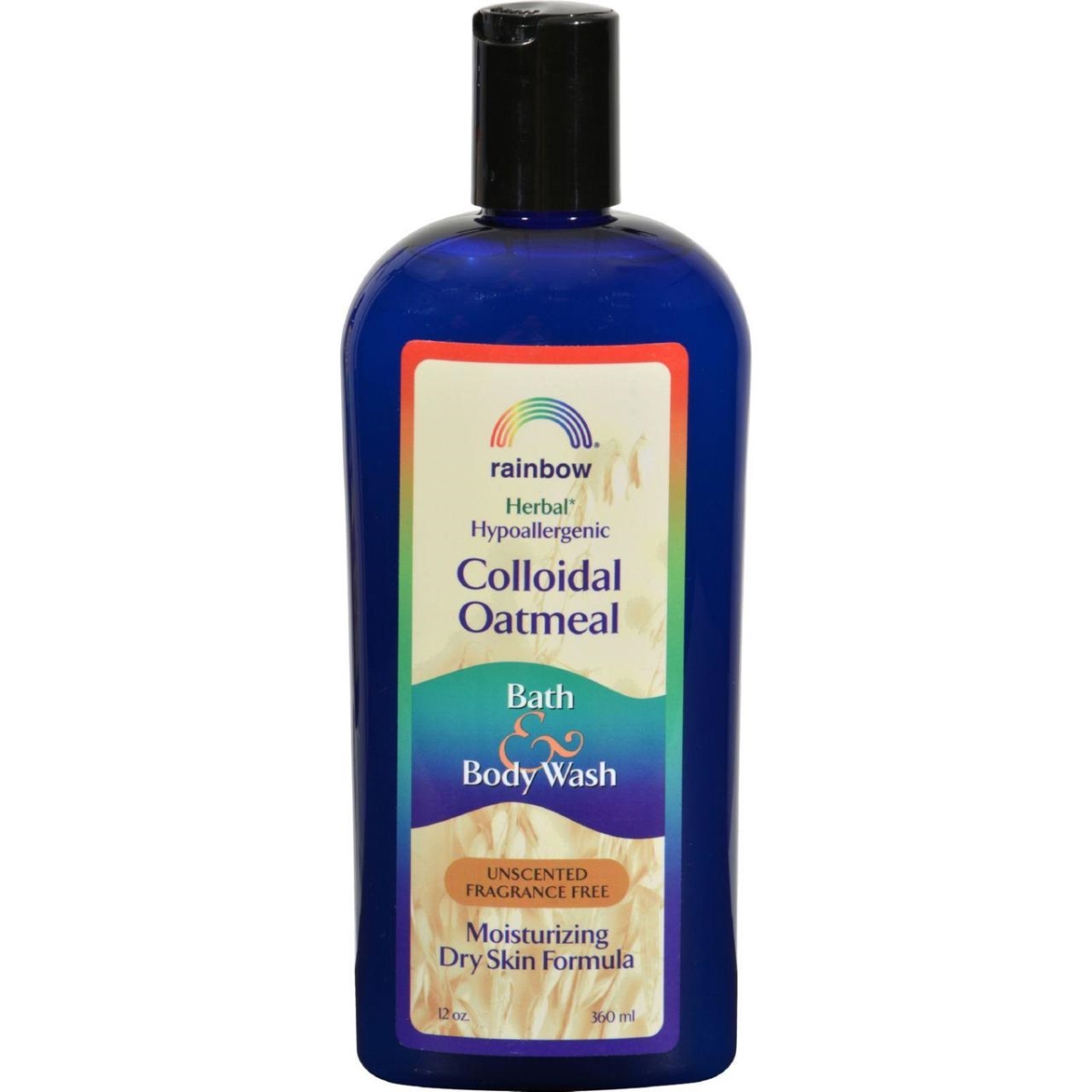 Hg0581819 12 Oz Colloidal Oatmeal Bath & Body Wash - Fragrance Free