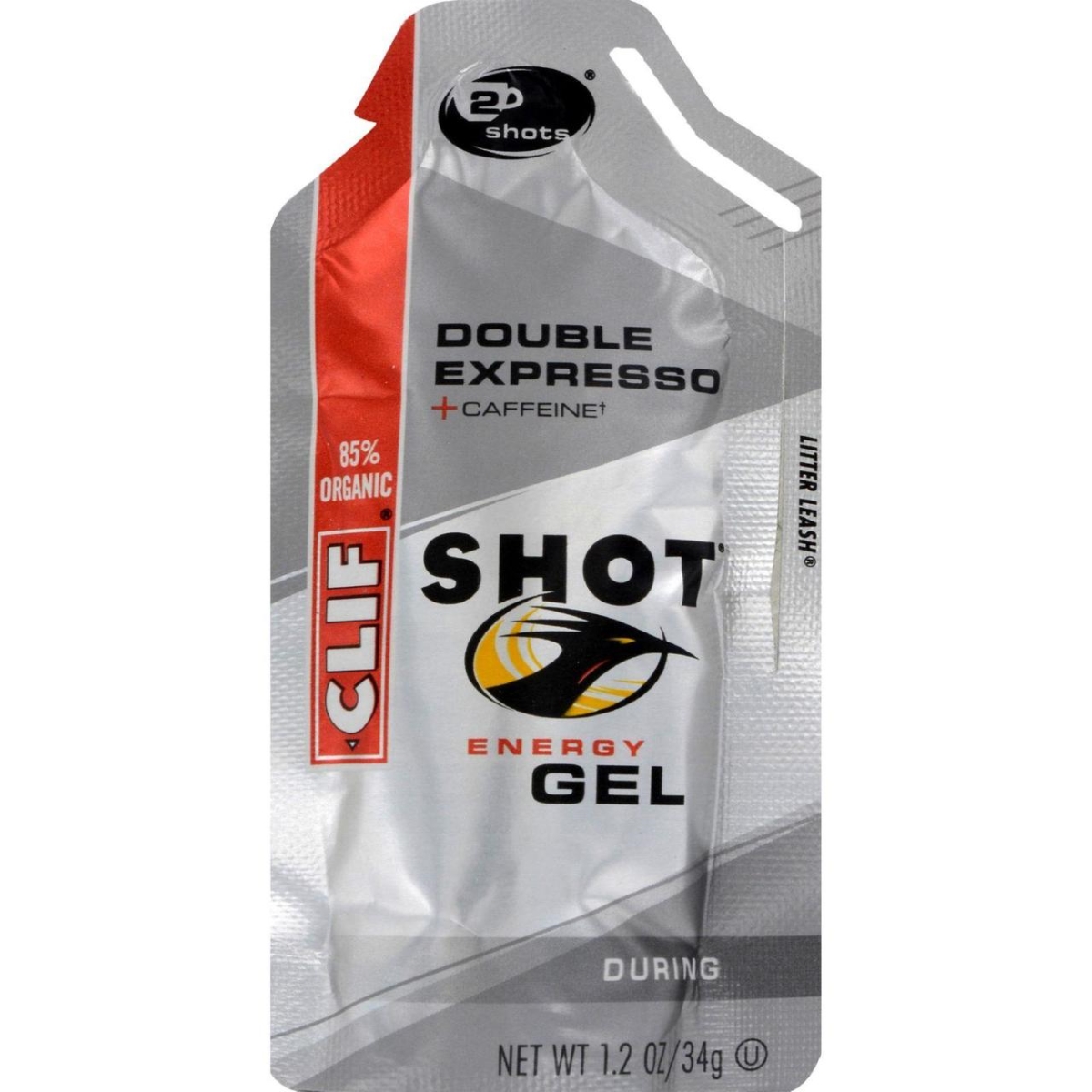 Clif Bar Hg0543793 1.2 Oz Organic Double Expresso Shot - Case Of 24