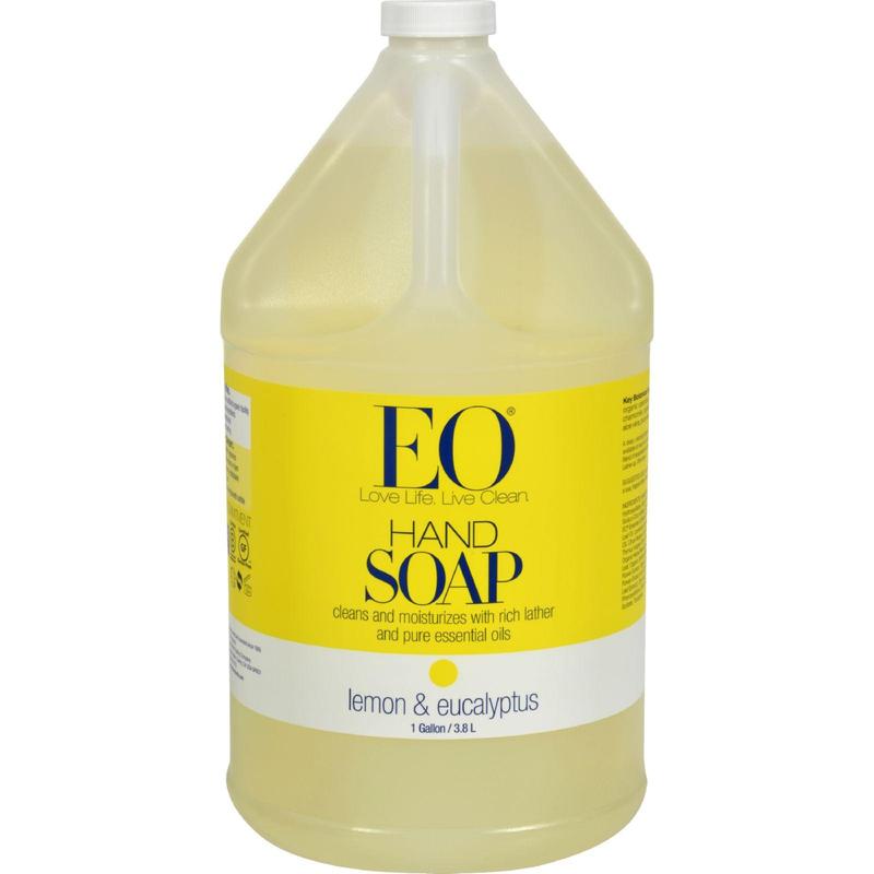 Hg0550152 1 Gal Liquid Hand Soap, Lemon & Eucalyptus