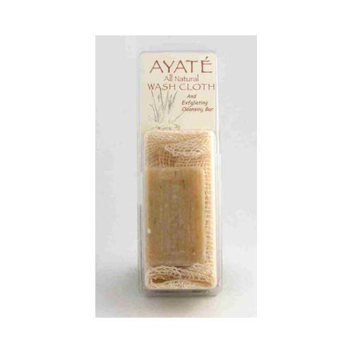 Hg0658070 Ayate All Natural Wash Cloth With Cleansing Bar