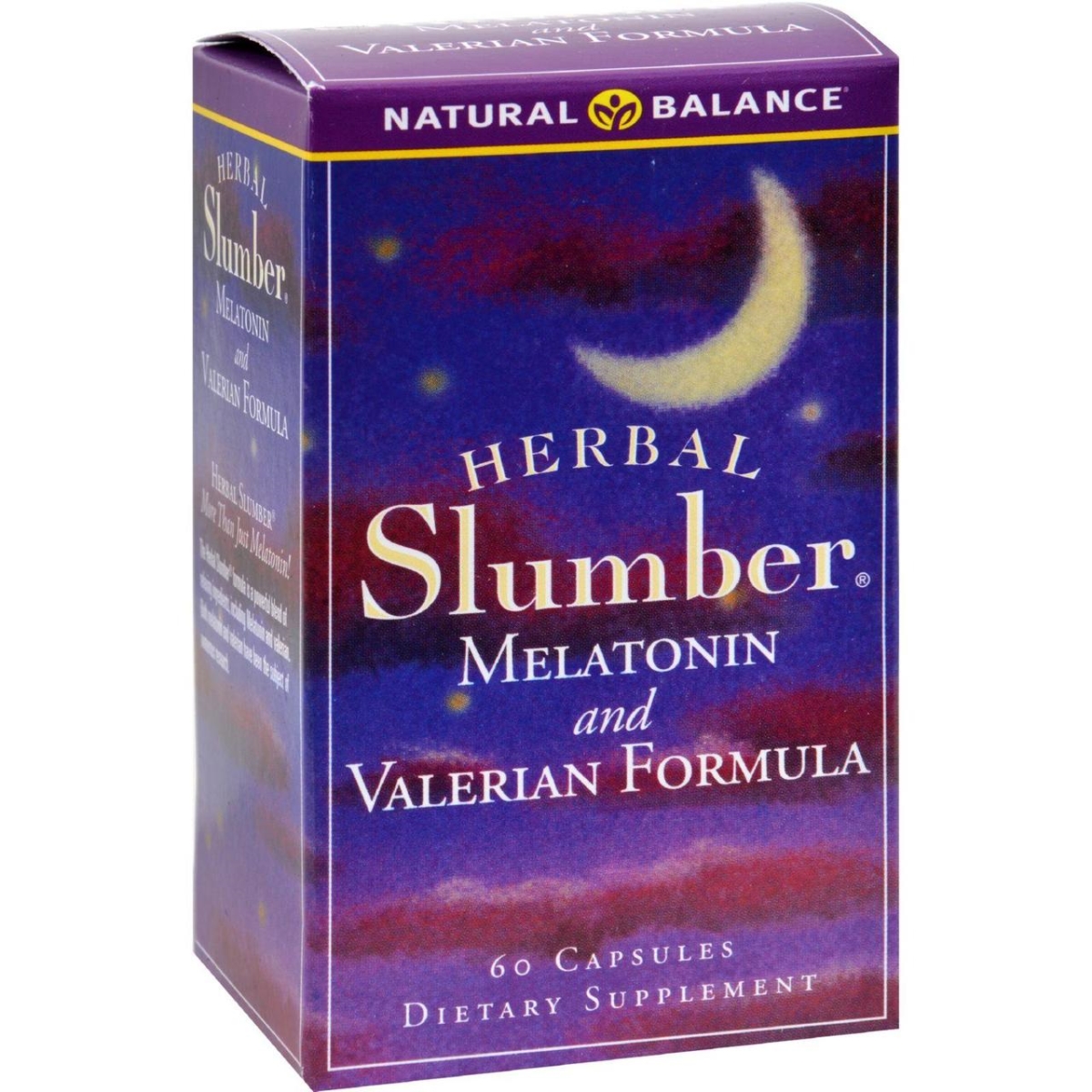 Hg0690149 Herbal Slumber Melatonin & Valerian Formula - 60 Capsules