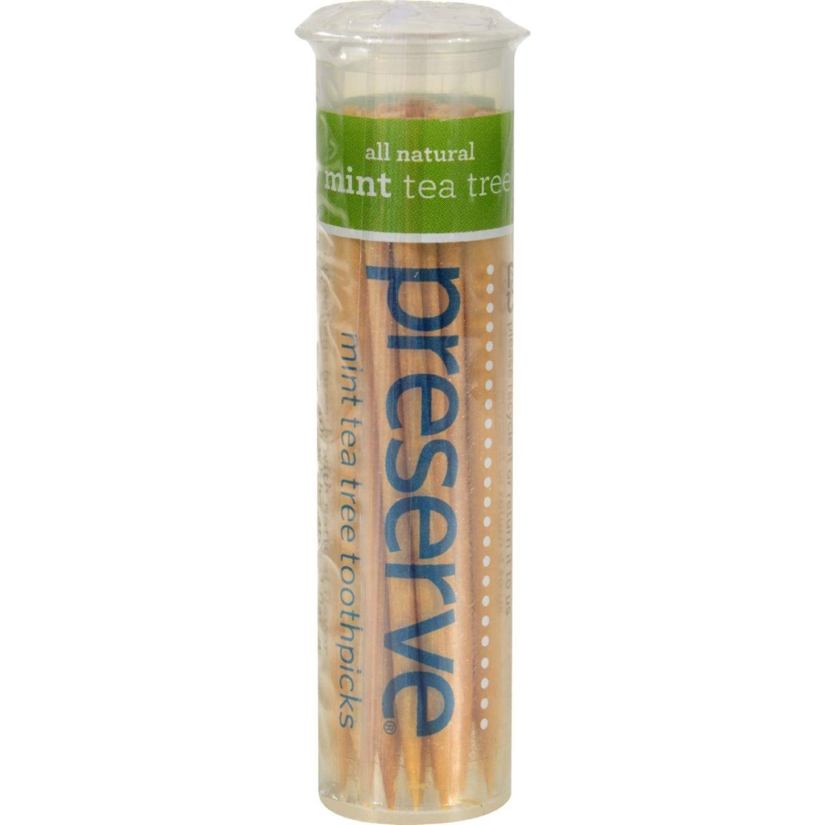 Hg0725762 Mint Tea Tree Flavored Toothpicks - 35 Pieces, Case Of 24