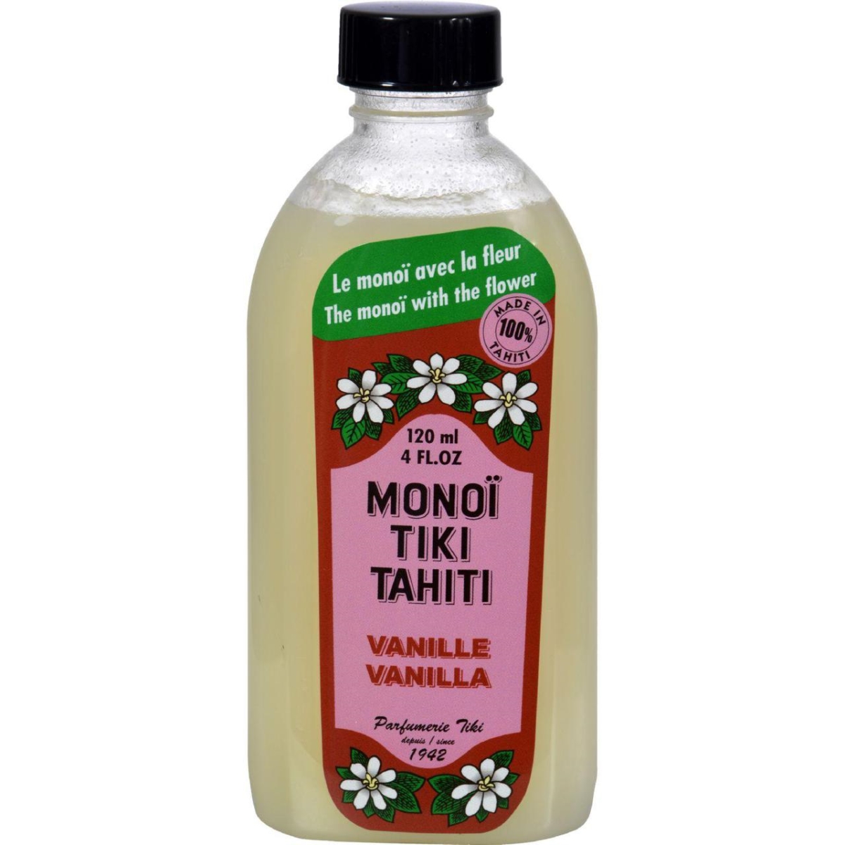 Hg0685255 4 Fl Oz Tiare Tahiti Coconut Oil, Vanilla