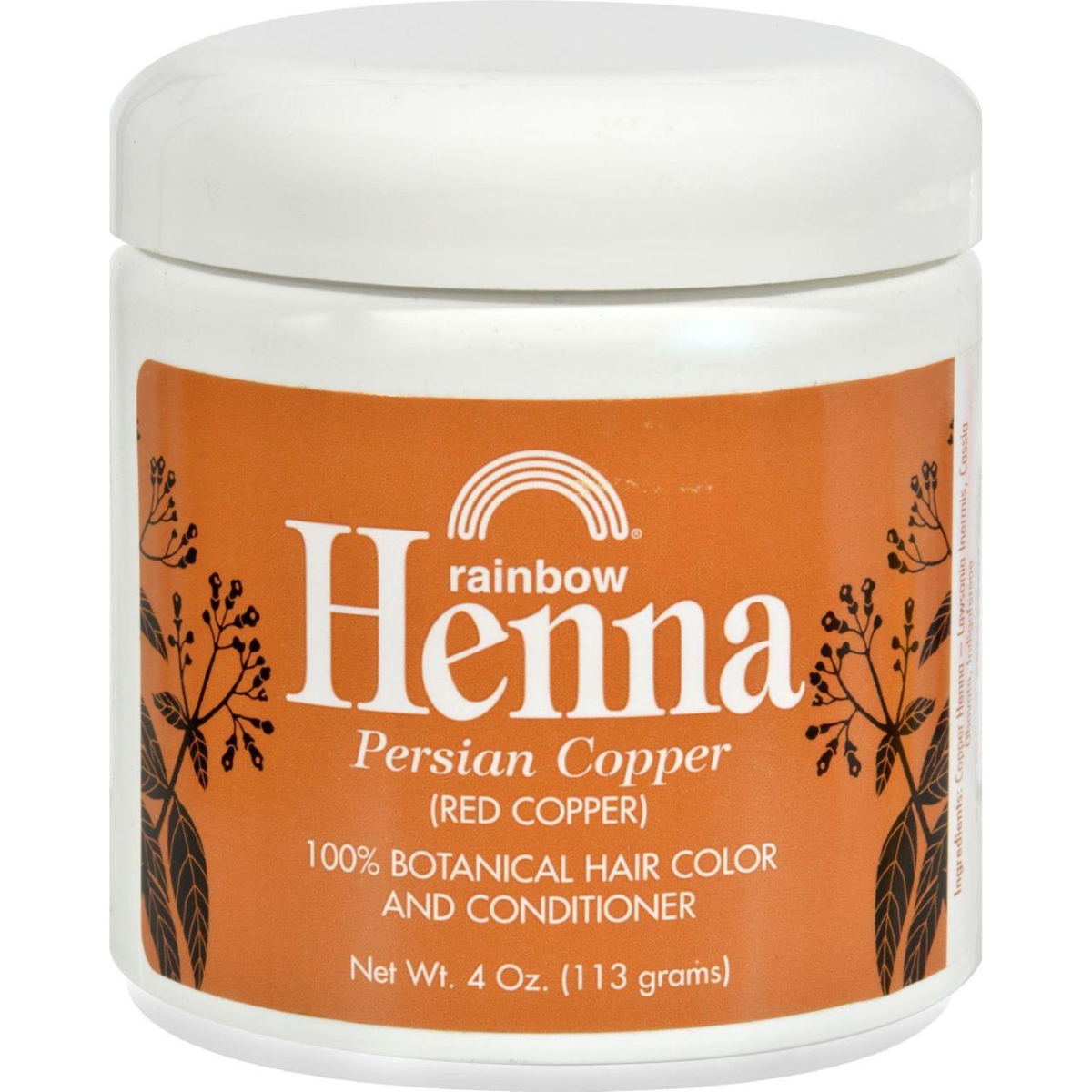 Hg0617027 4 Oz Henna Hair Color & Conditioner - Persian Copper Red Copper