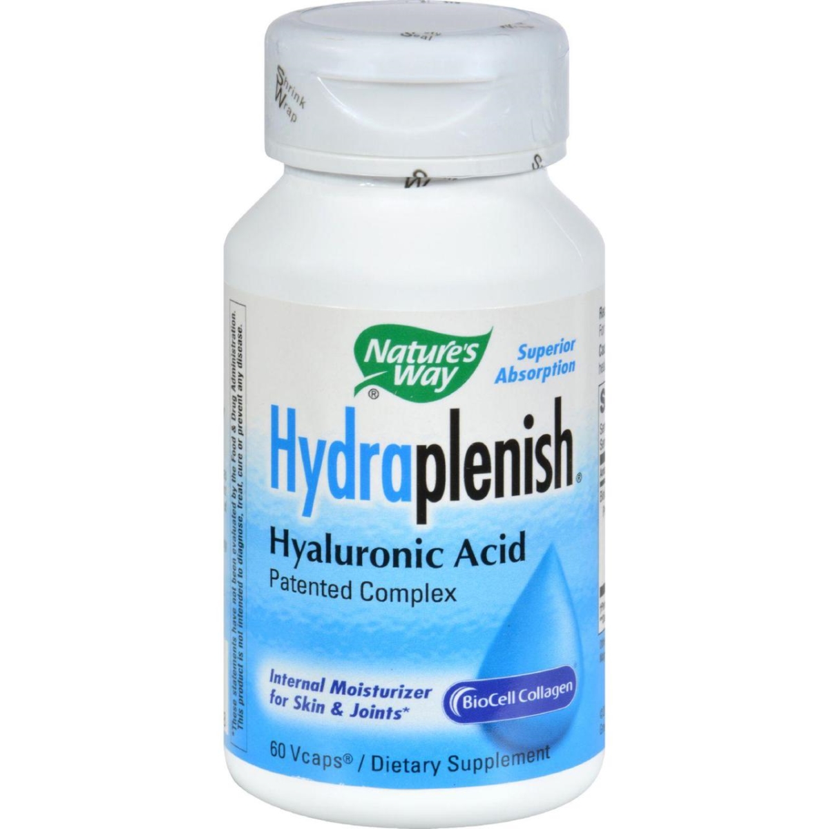 Hg0697110 Hydraplenish Hyaluronic Acid - 60 Capsules