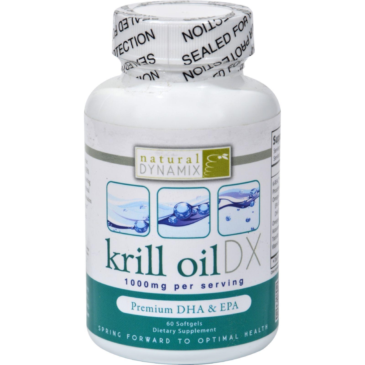 Hg0667790 Krill Oil Dx - 60 Softgels