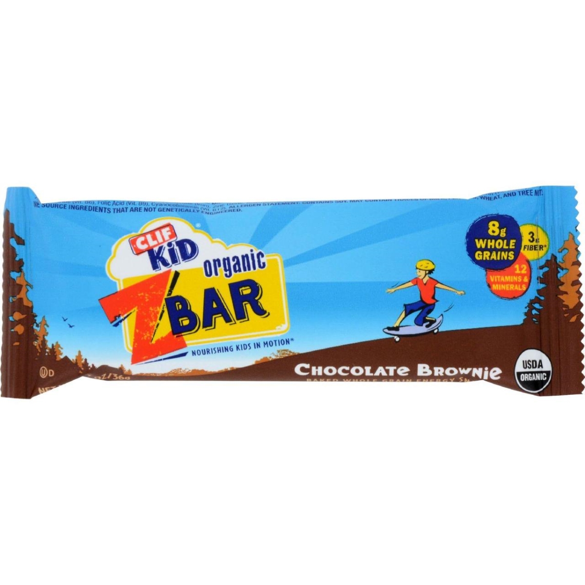 Clif Bar Hg0781419 1.27 Oz Organic Chocolate Brownie Zbar - Case Of 18