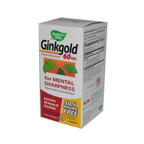 Hg0678334 Ginkgold - 150 Tablets