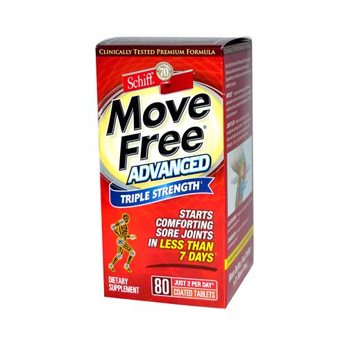 Hg0762476 Move Free Advanced Triple Strength - 80 Coated Tablets