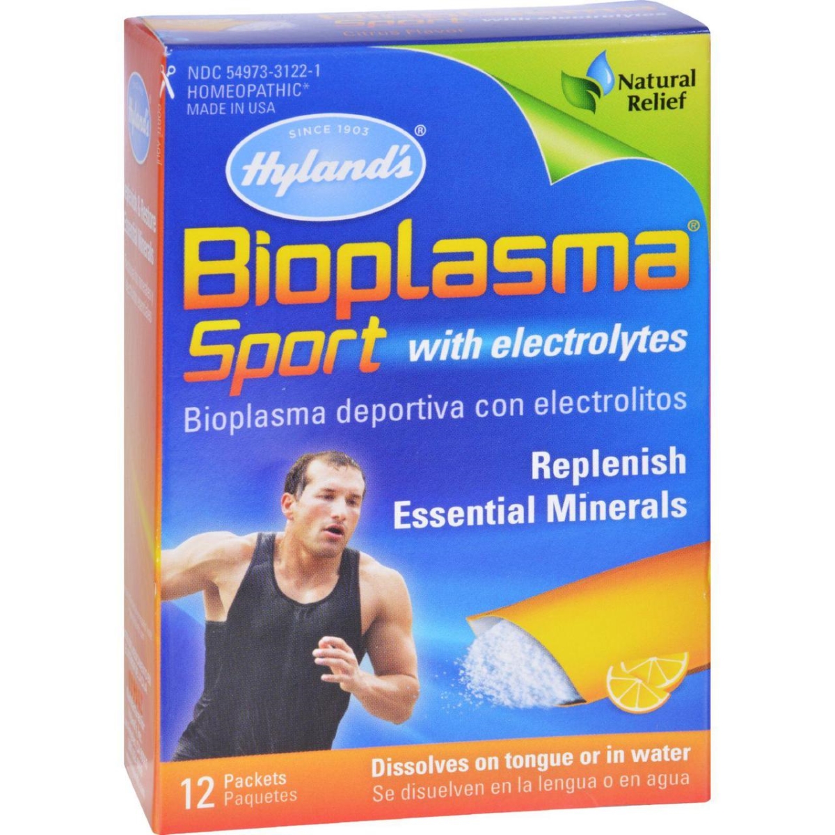 Hg0710848 Homeopathic Bioplasma Sport With Electrolytes - 12 Packets