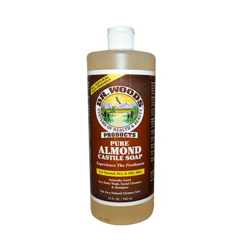 Hg0771931 32 Fl Oz Pure Castile Soap, Almond