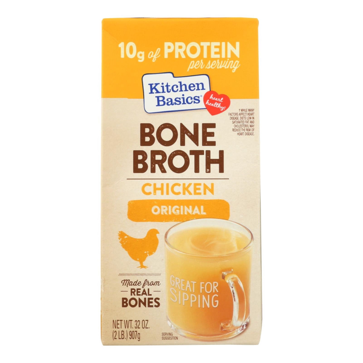 UPC 611443010855 product image for HG2093409 32 fl oz Chicken Bone Broth Soup - Case of 12 | upcitemdb.com