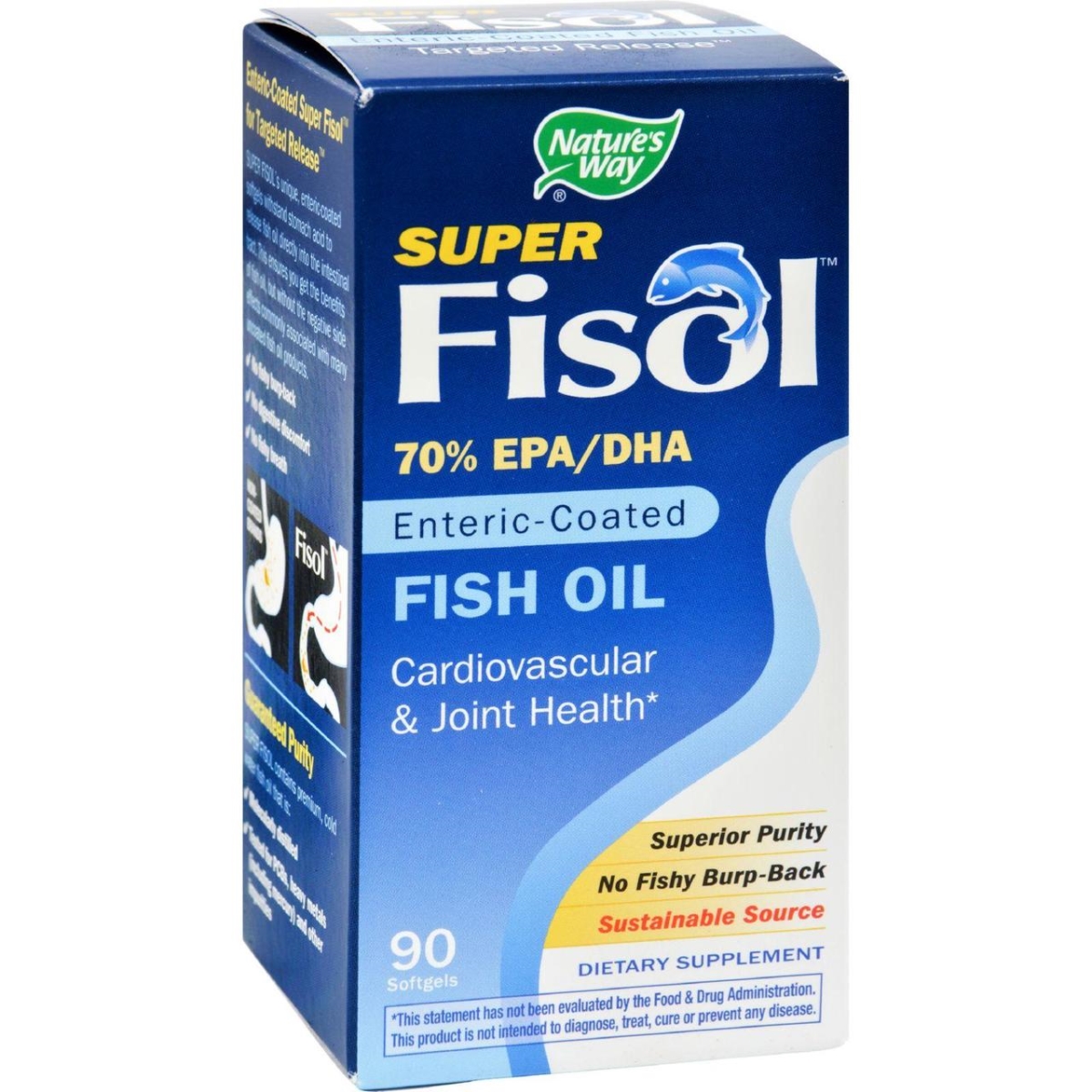Hg0783639 Super Fisol Fish Oil - 90 Softgels