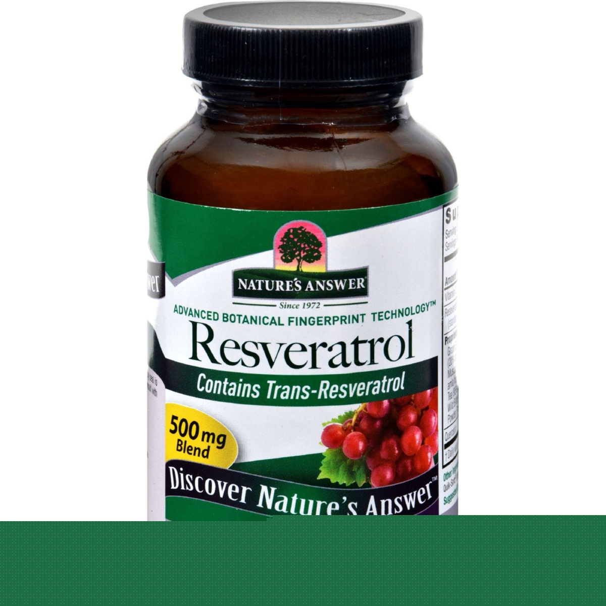 Natures Answer Hg0746784 250 Mg Resveratrol - 60 Vegetarian Capsules