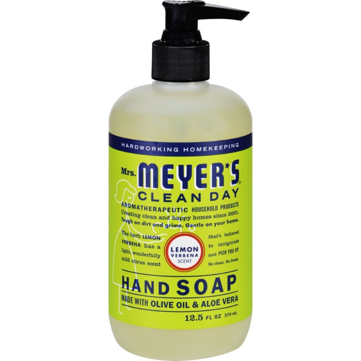 Hg0814368 12.5 Oz Liquid Hand Soap, Lemon Verbena - Case Of 6