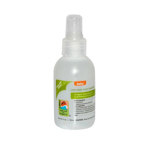 Hg0733865 4 Fl Oz Lafes Natural & Organic Baby Insect Repellent