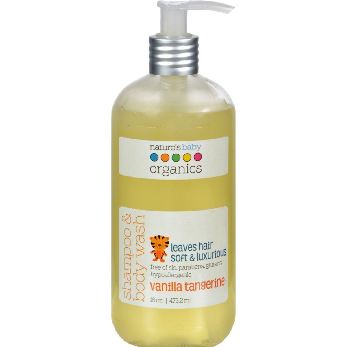 Hg0752436 16 Fl Oz Shampoo & Body Wash Vanilla Tangerine