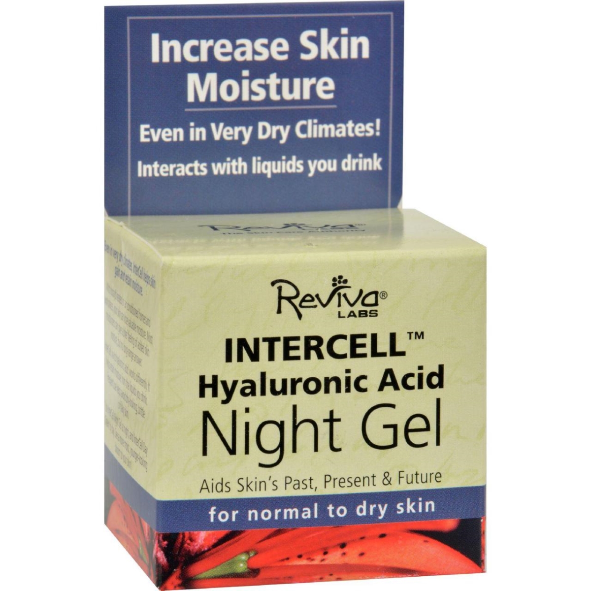 Hg0830760 1.25 Oz Intercell Night Gel With Hyaluronic Acid