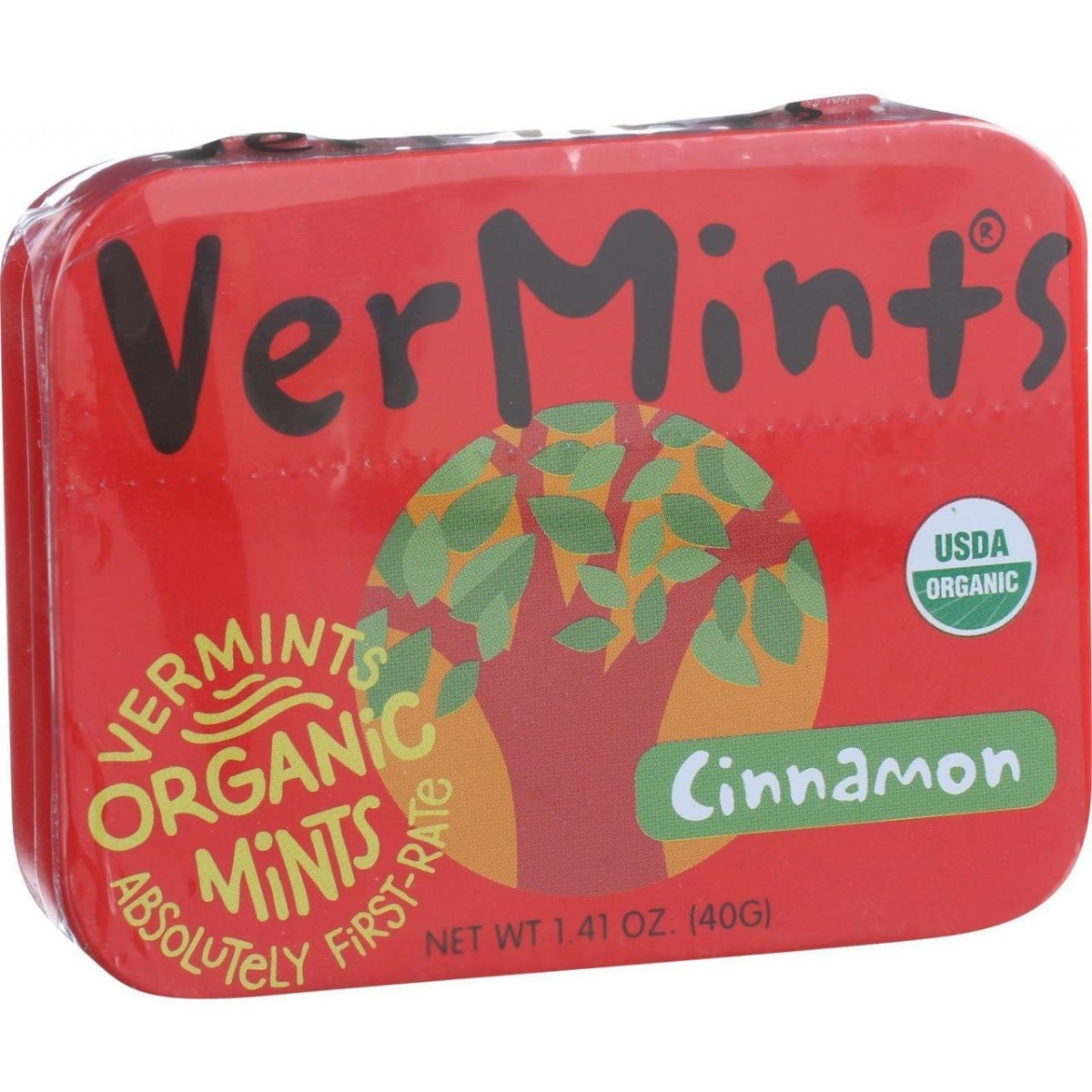 Hg0839613 1.41 Oz Breath Mints All Natural, Cinnamint - Case Of 6