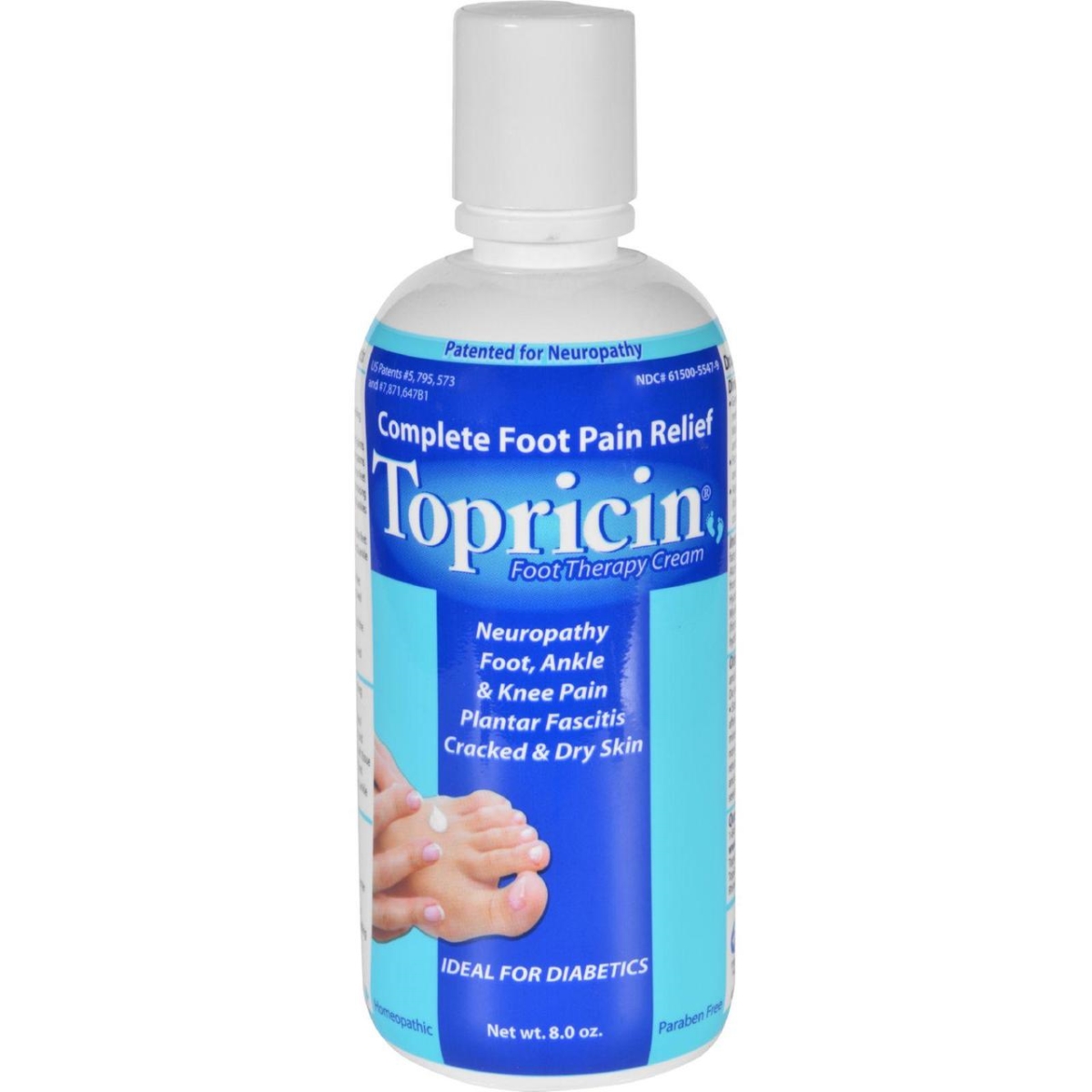 Hg0850529 8 Oz Foot Therapy Cream