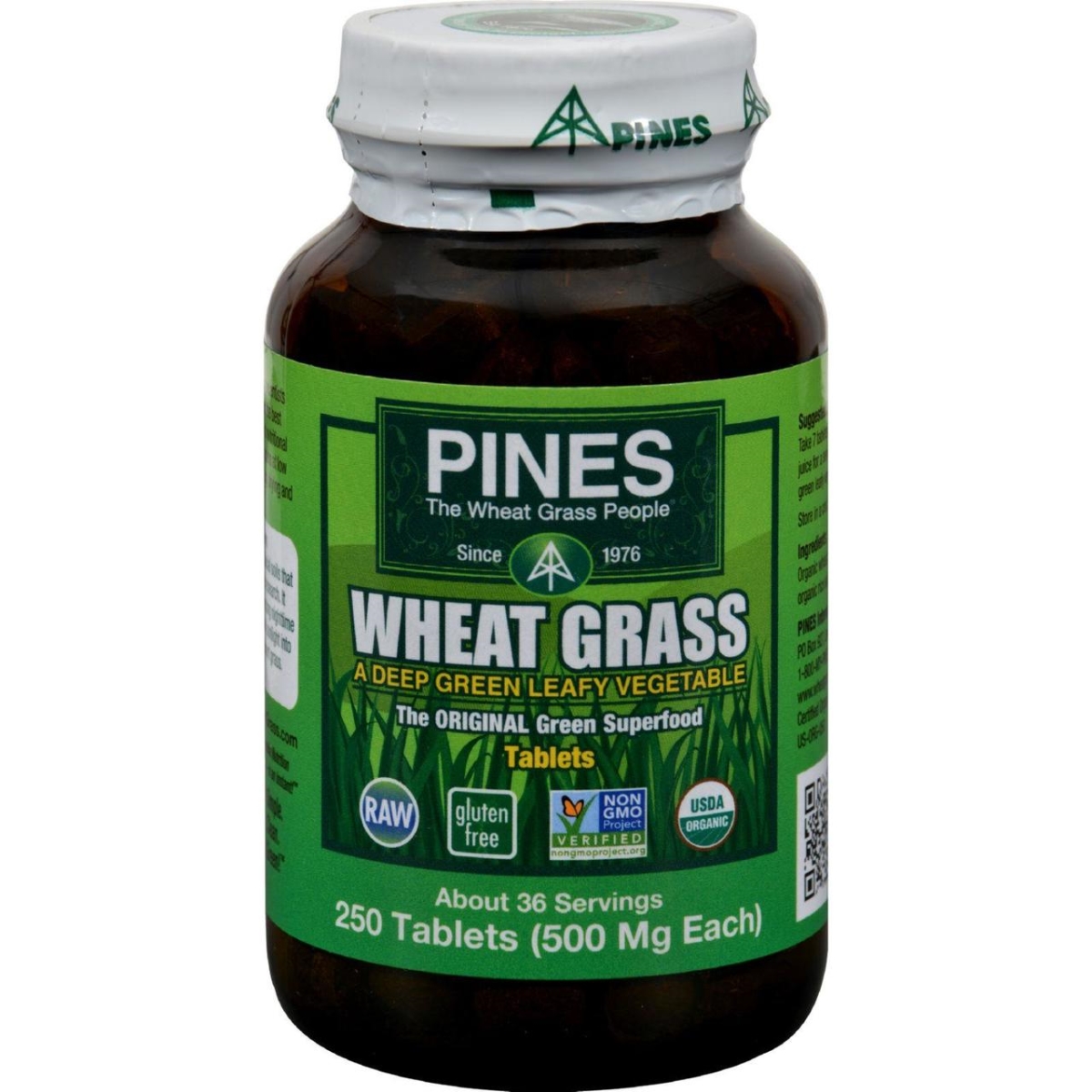 Hg0715029 500 Mg Wheat Grass - 250 Tablets