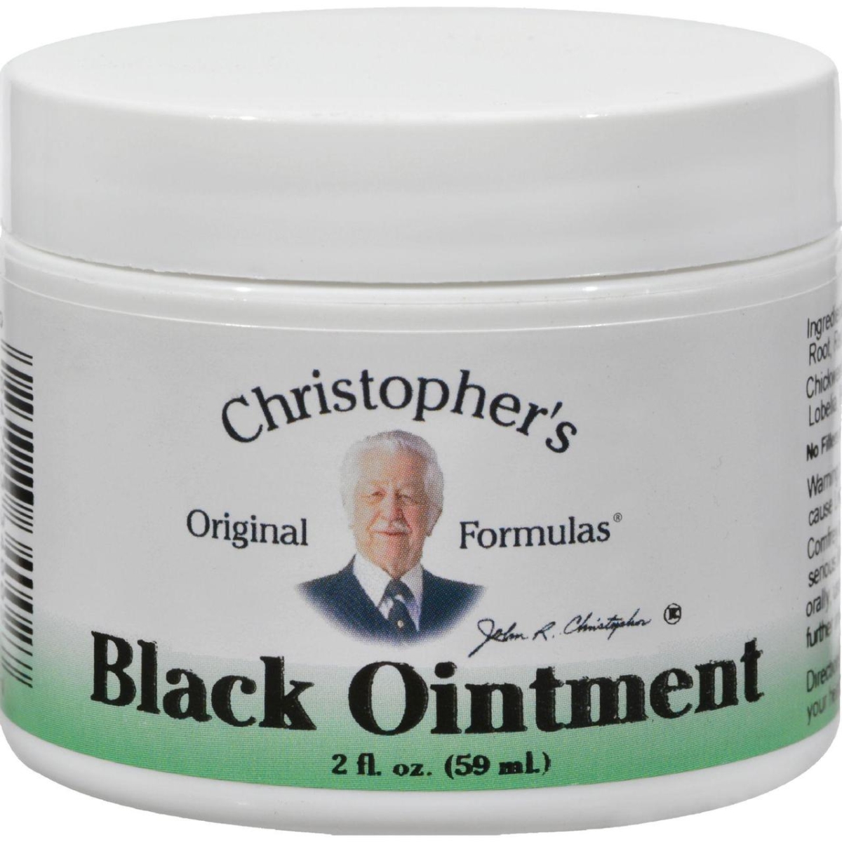 Hg0758318 2 Oz Original Formulas Black Ointment