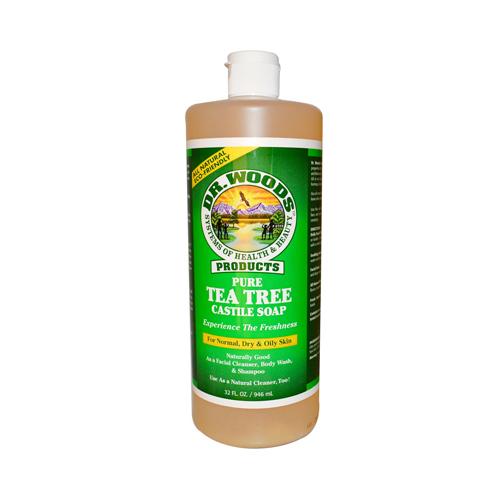Hg0772038 32 Fl Oz Pure Castile Soap, Tea Tree