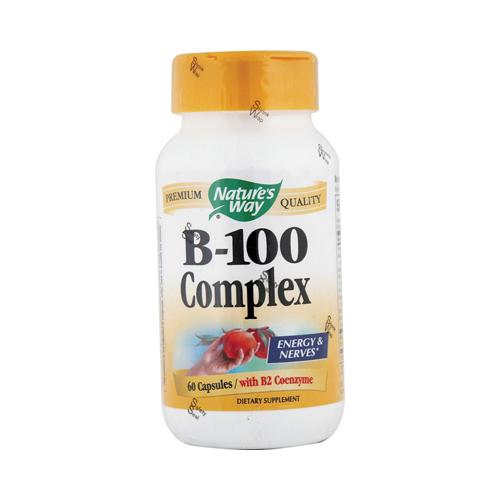 Hg0816488 Vitamin B-100 Complex - 60 Capsules