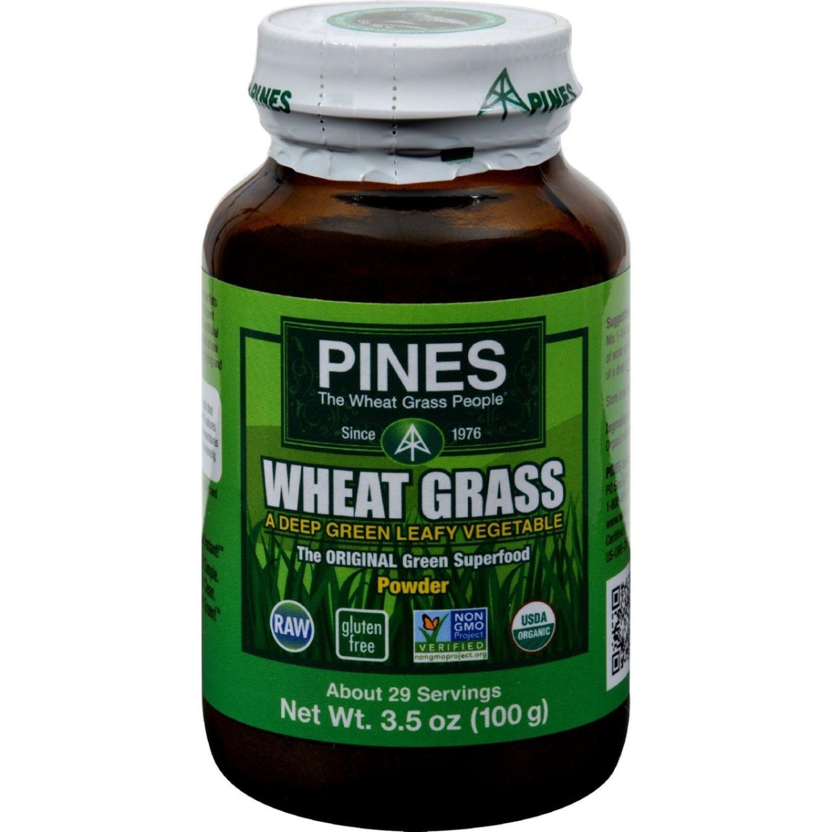 Hg0832022 3.5 Oz Wheat Grass Powder