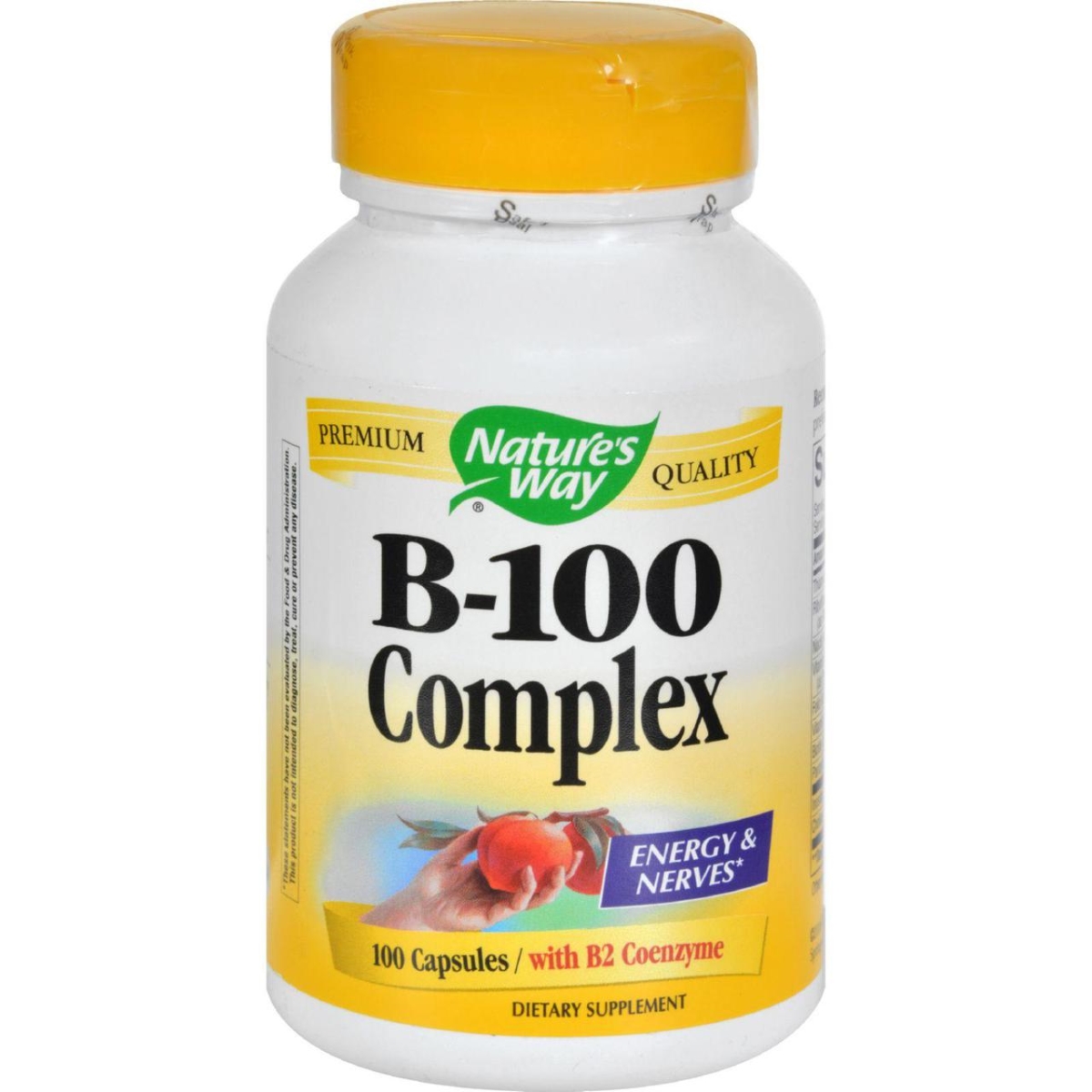 Hg0816587 Vitamin B-100 Complex, 100 Capsules