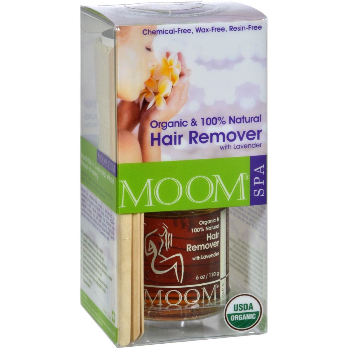 Hg0825653 Organic Hair Removal Kit With Lavender Spa Formula - 1 Kit