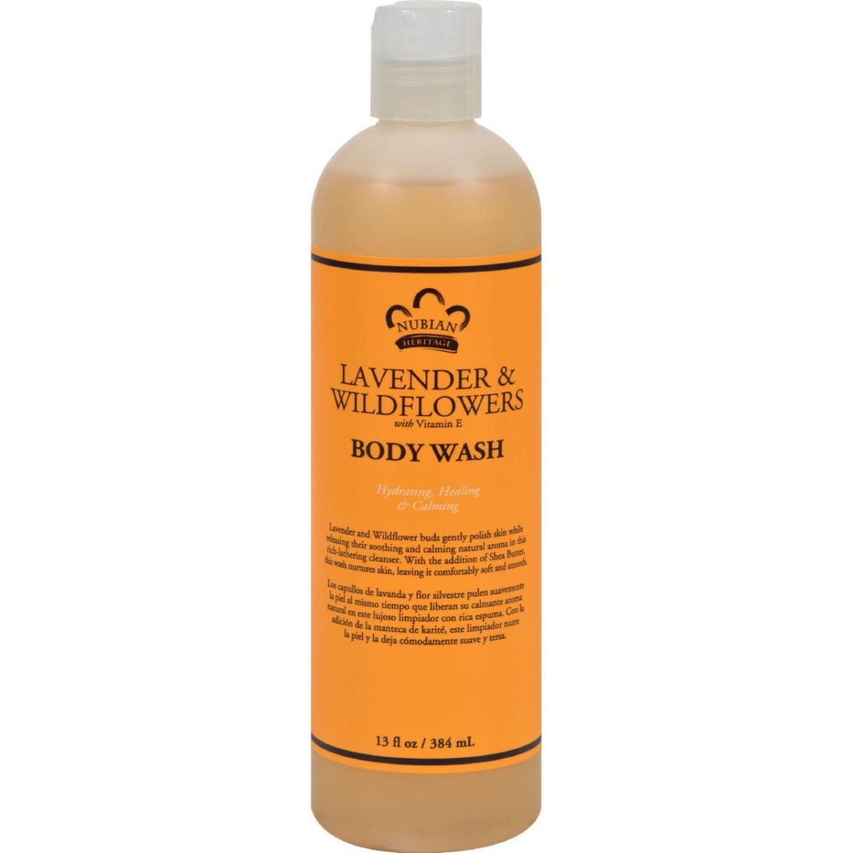 Hg0918219 13 Fl Oz Body Wash With Shea Butter Lavender & Wildflowers