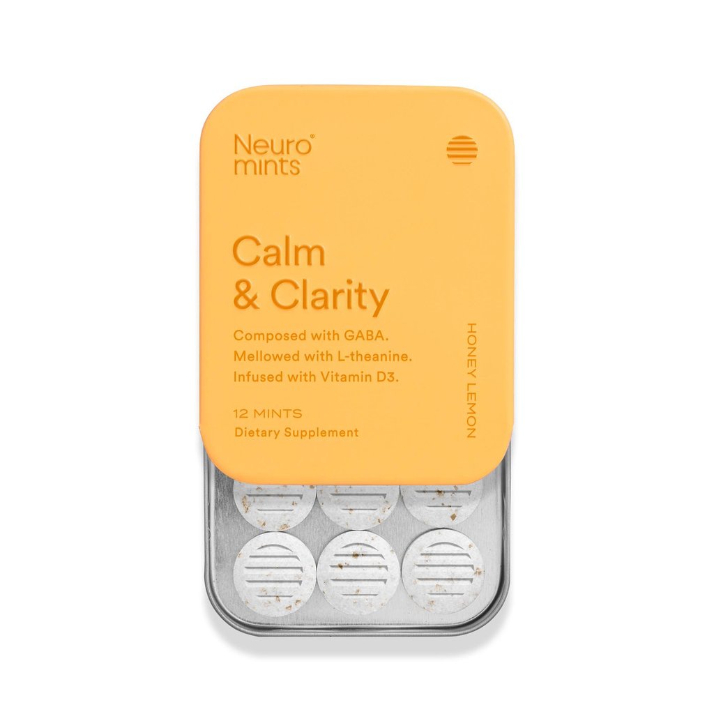 Calm & Clarity Honey & Lemon Mint - Case of 12-12 Count