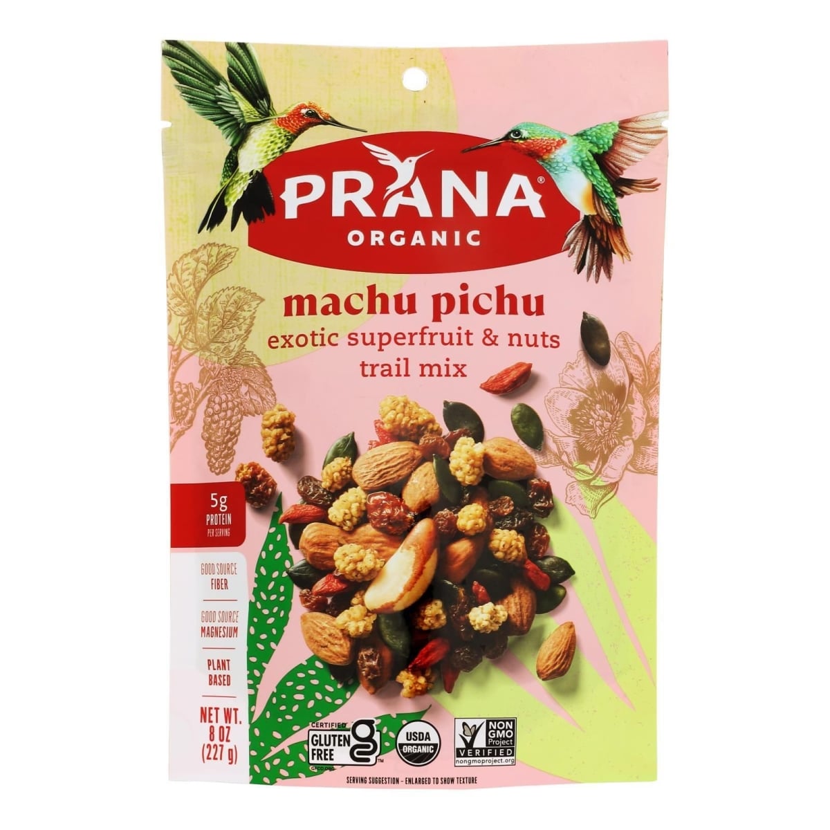 Prana, Organic Machu Pichu Trail Mix, 8 Oz(Case Of 6)