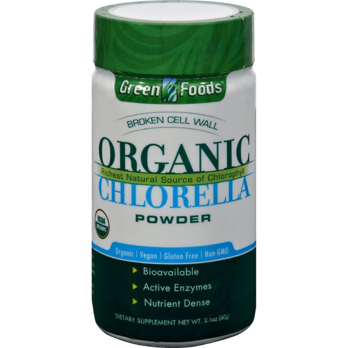 Hg0937268 2.1 Oz Organic Chlorella Powder