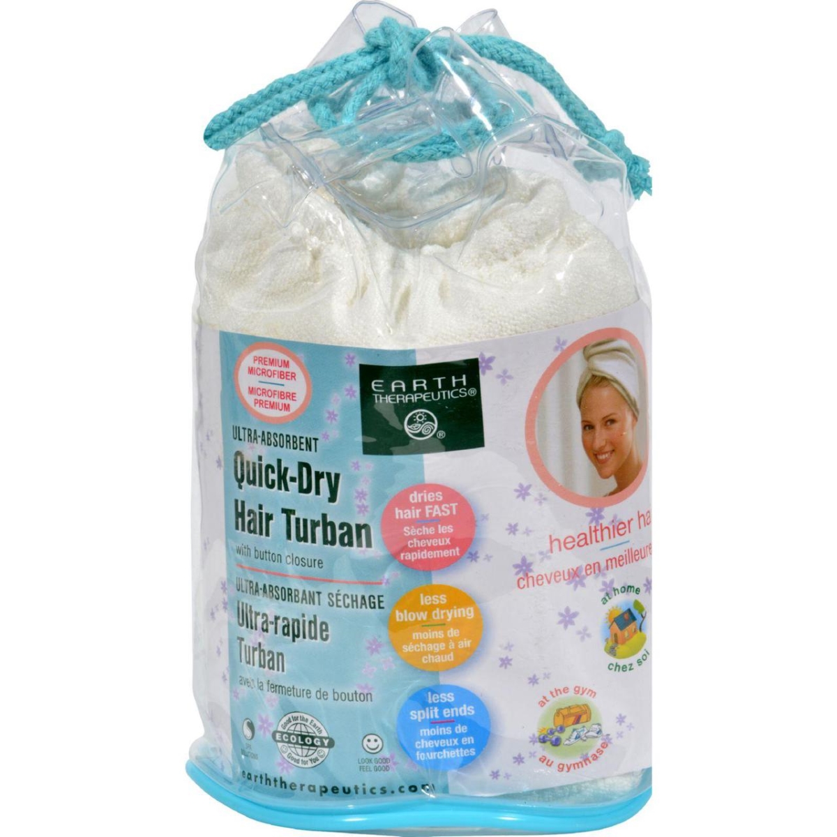 Hg0857185 Quick Dry Hair Turban Ultra-absorbent