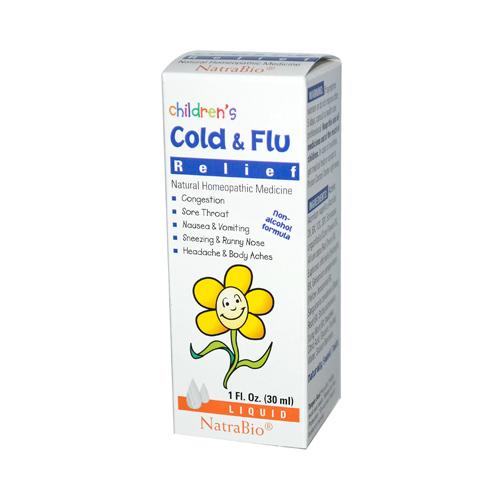Natrabio Hg0897215 1 Fl Oz Childrens Cold & Flu Relief