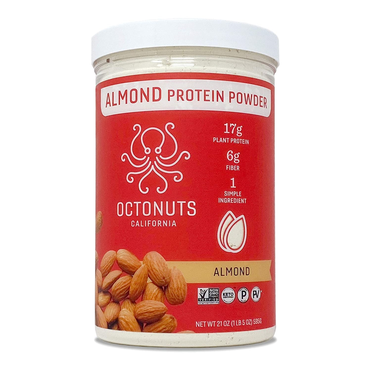 UPC 840033200141 product image for HG2775229 21 oz Almond Protein Powder - Case of 8 | upcitemdb.com