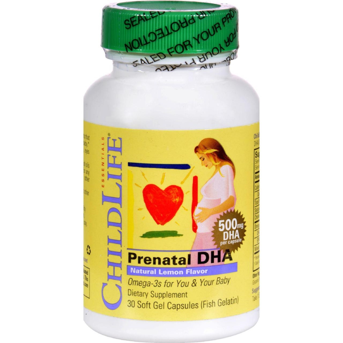 Child Life Hg1000660 Prenatal Dha - 30 Softgels