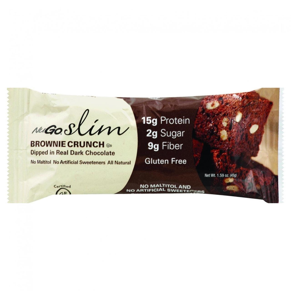 Hg1063031 1.59 Oz Slim Brownie Crunch Bar - Case Of 12