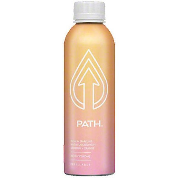 Pathwater, Sparkling Raspberry Orange, 20.3 Oz(Case Of 12)