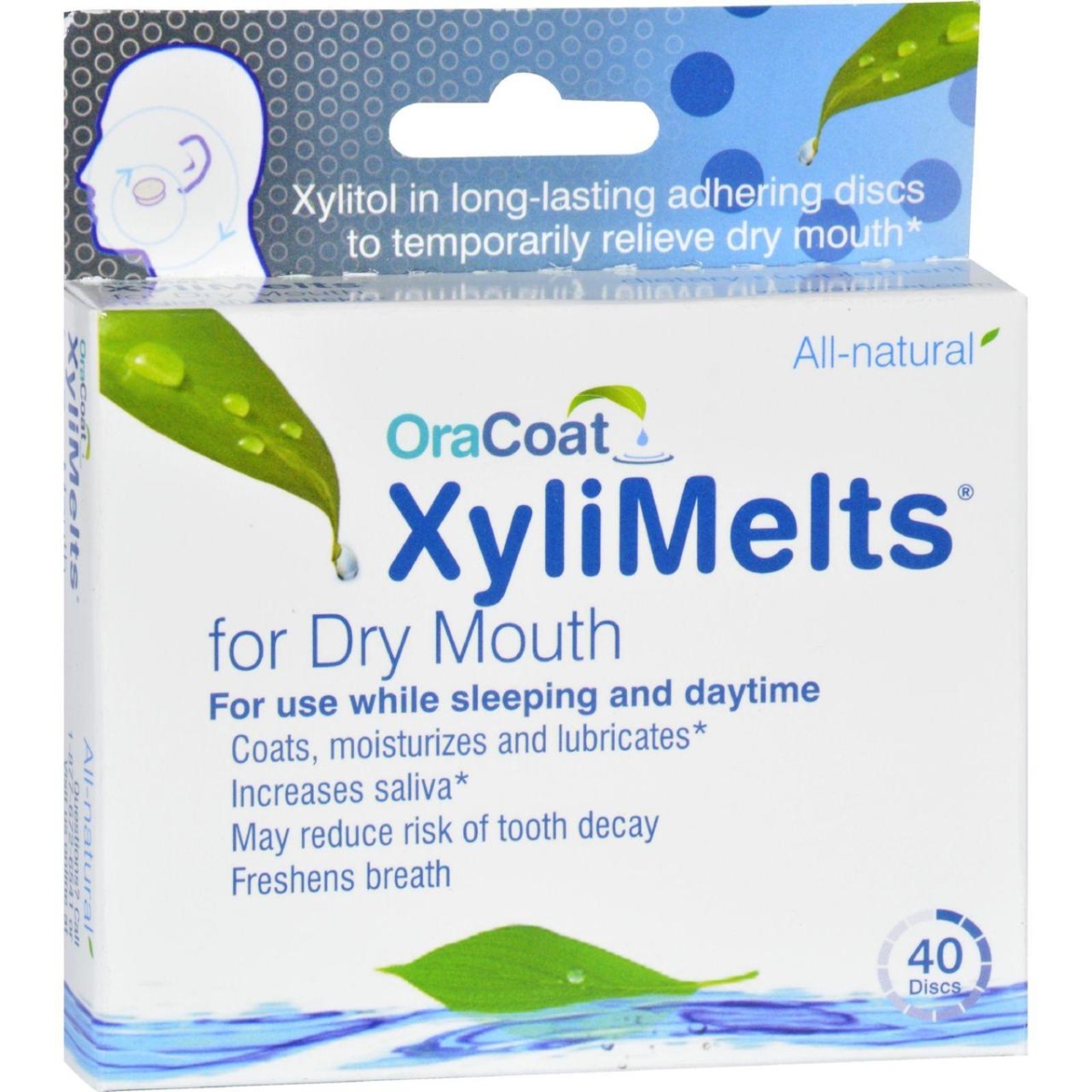 Hg1085307 Xylimelts - Dry Mouth Regular, 40 Count