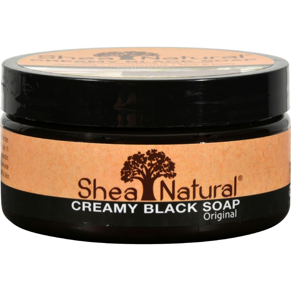 Hg1091321 8 Oz African Black Soap - Creamy With Shea Butter