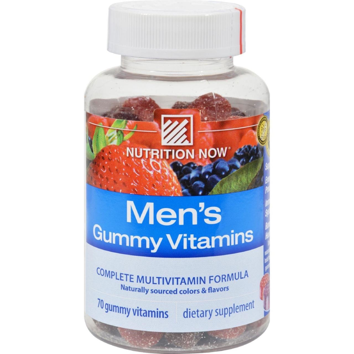 Hg1118223 Mens Gummy Vitamins Bold Fruit - 70 Gummies